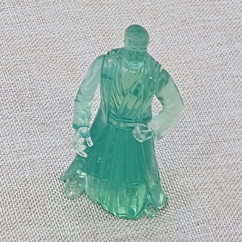 Kenner Star Wars Obi-Wan Kenobi 3.75 Power of the Force Spirit Green 1997 Figure